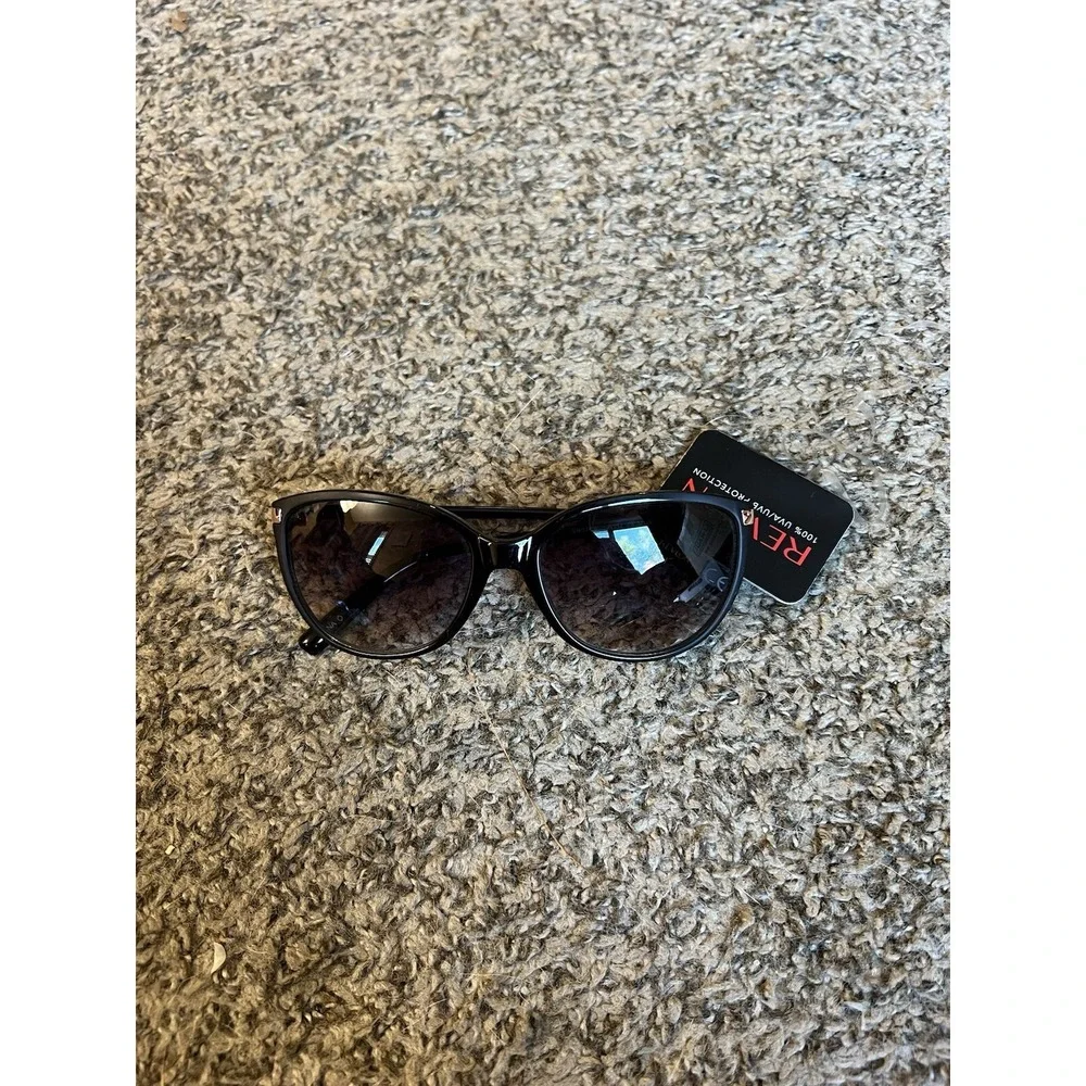 Revlon Women's Burgundy Cat Eye Sunglasses RVN 49 NEW!